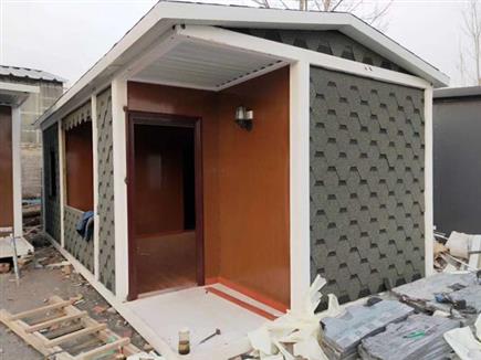 建造住人集装箱房